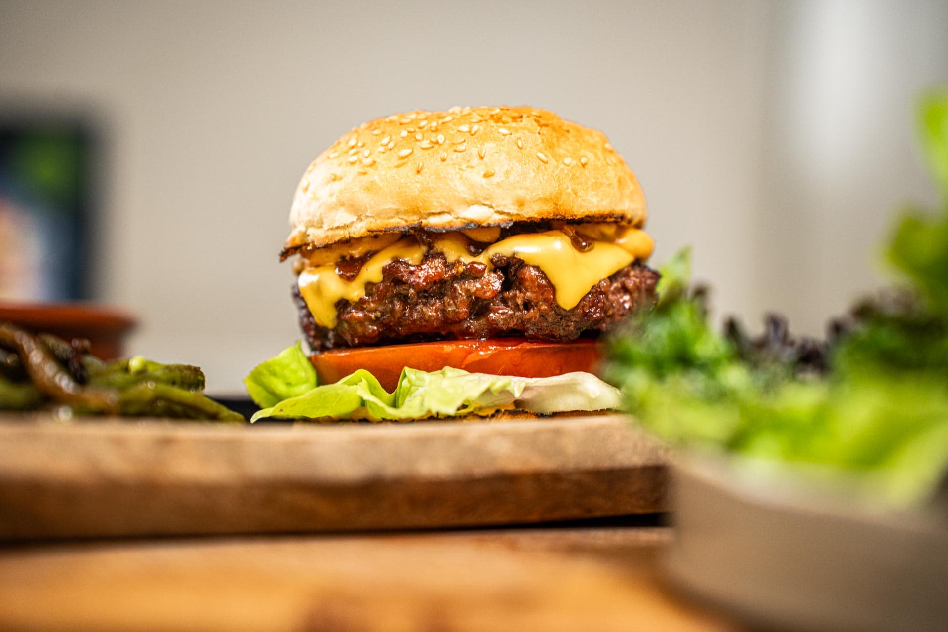 Cheeseburger met mac & cheese