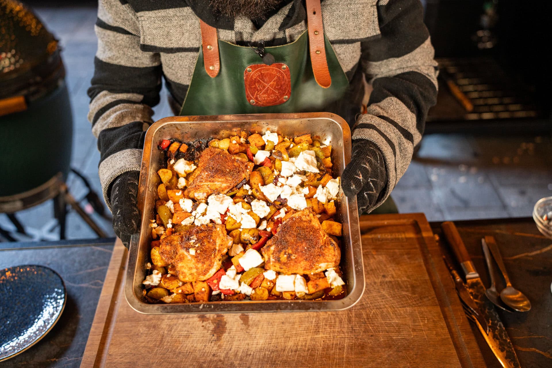 Traybake kip