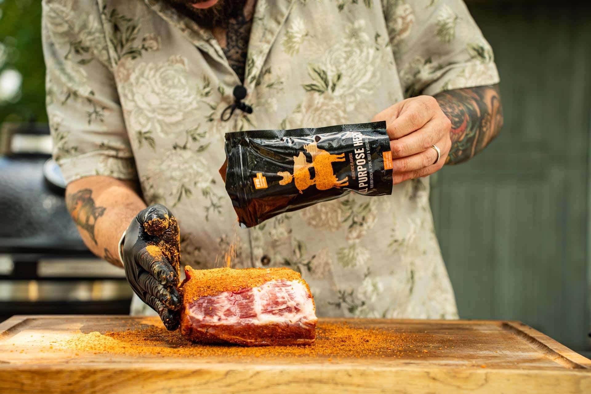 Vlees Pulled Pork Noskos Het NOSKOS Dryrub-pakket