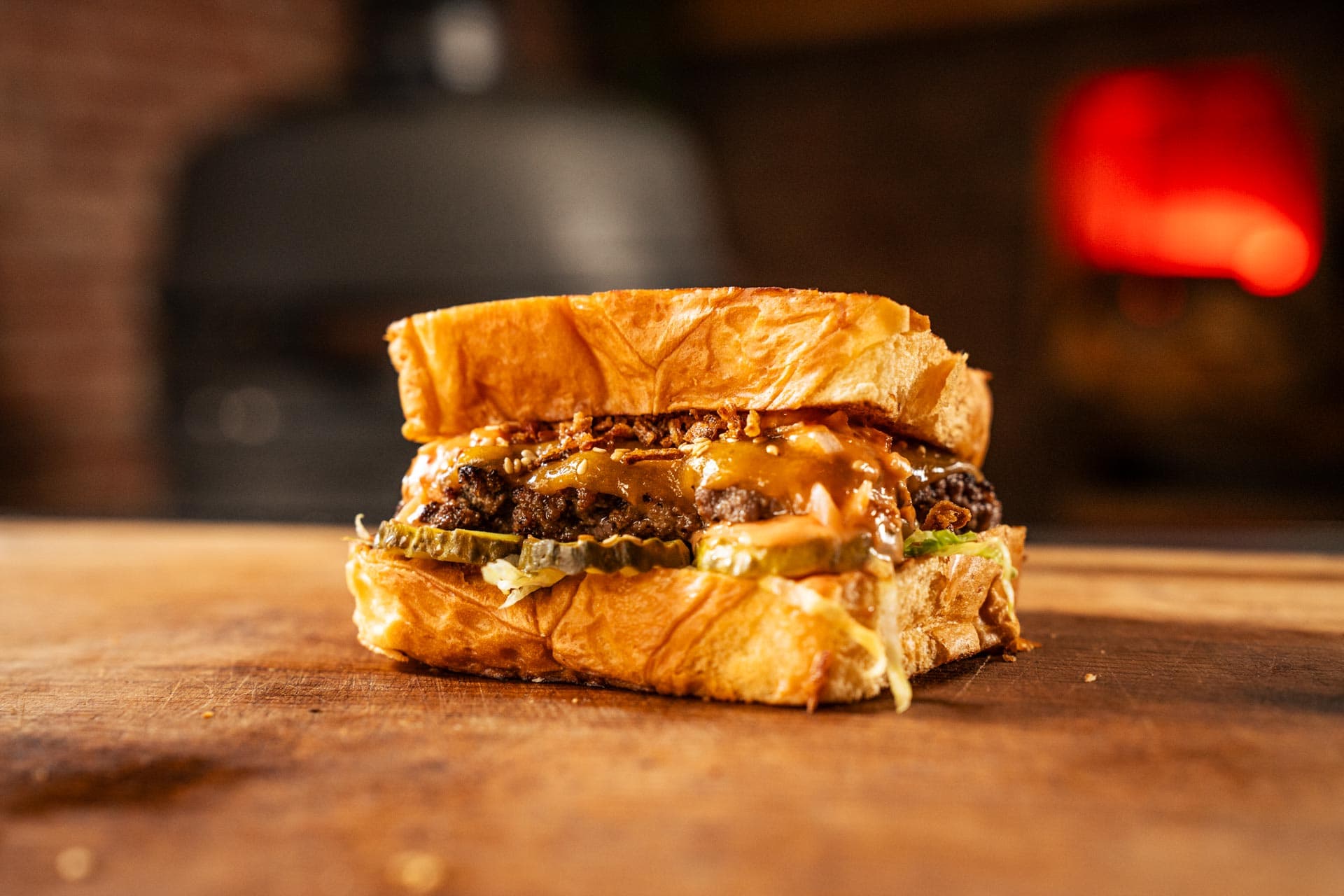 Cheeseburger Sando