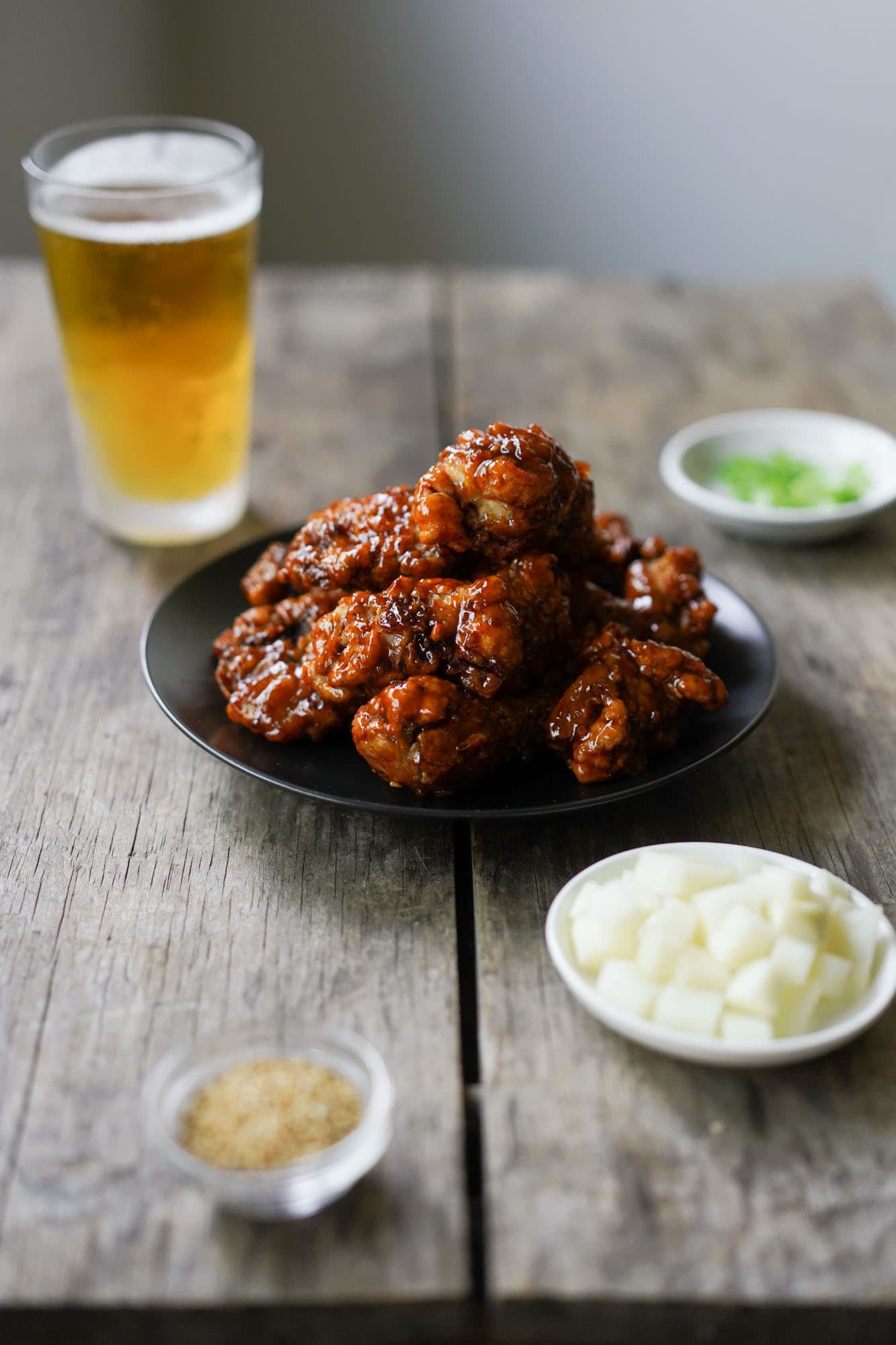 what makes korean fried chicken so crispy