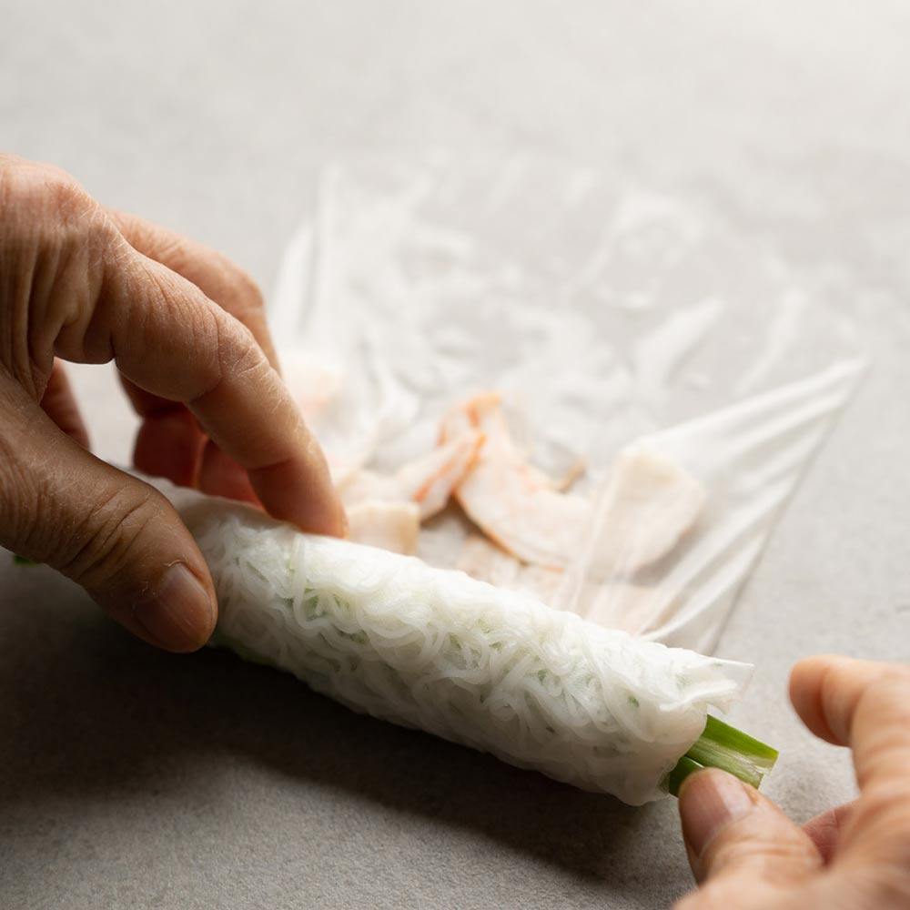 How to Wrap Fresh Spring Rolls