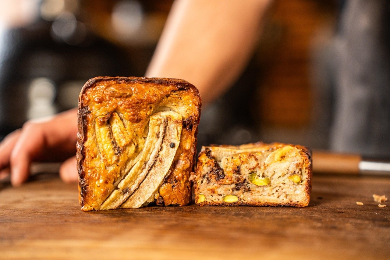 Bananenbrood uit de BBQ!