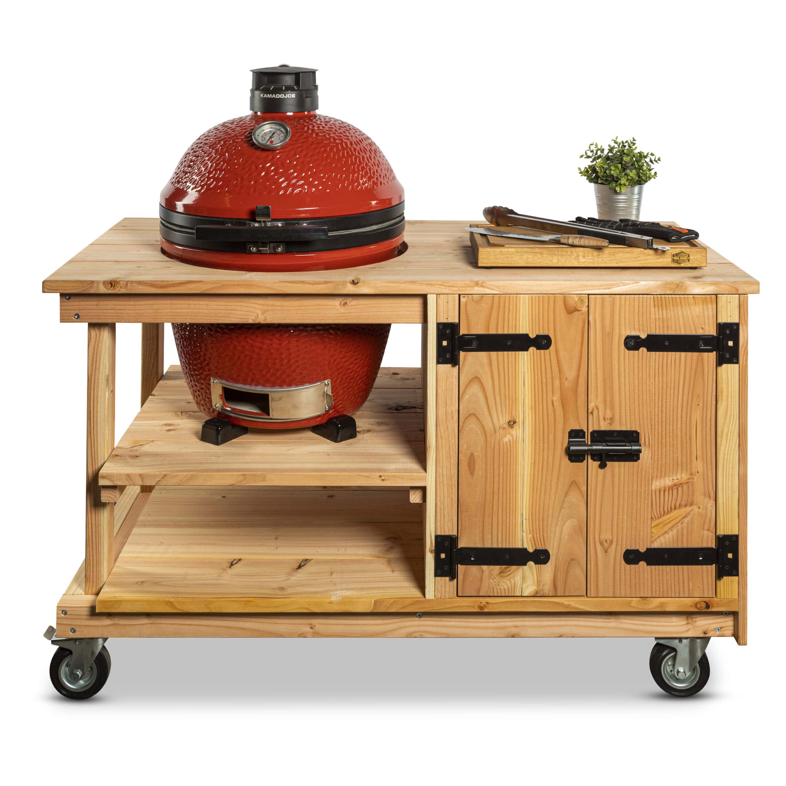 Douglas tafel met kast + Kamado Joe Classic of Big Joe - Afbeelding 2