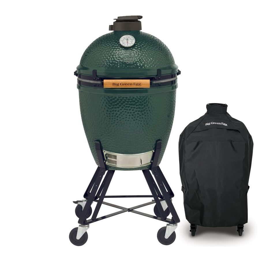 Big Green Egg Large - met onderstel en hoes - BBQ Experience Center - Afbeelding 2