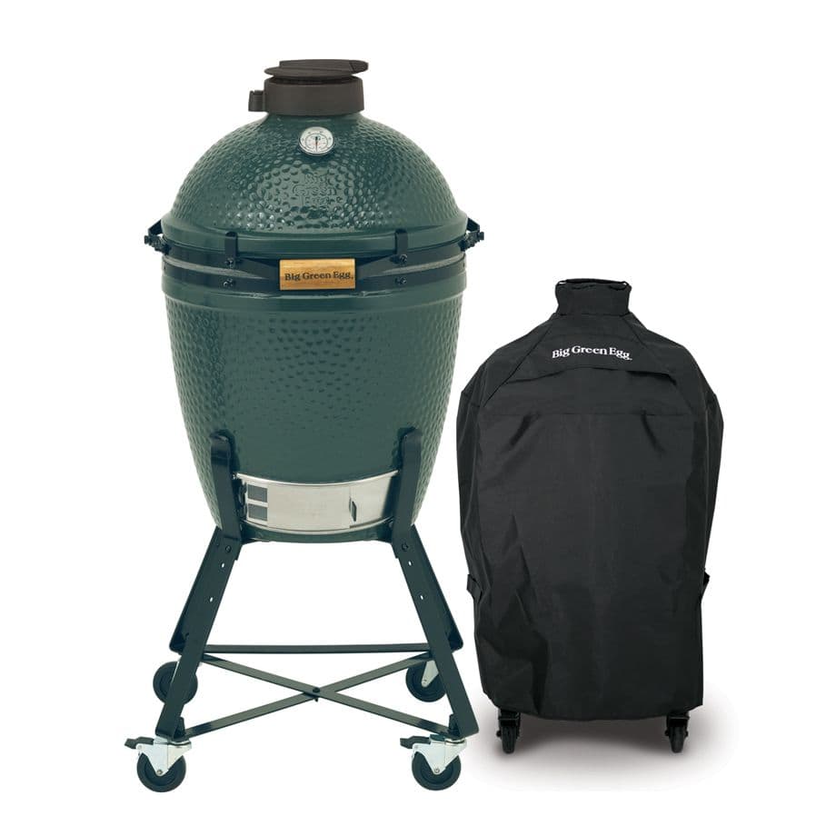 Big Green Egg Medium - met onderstel en hoes - BBQ Experience Center - Afbeelding 2