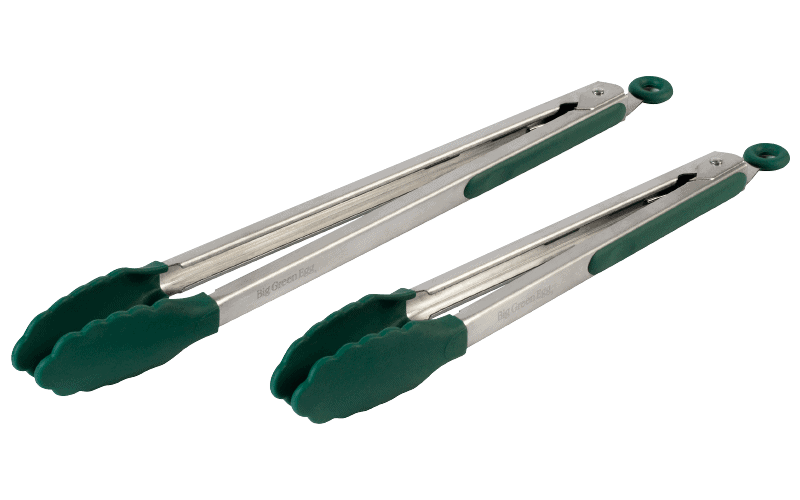Tang met siliconen grijper (silicone tipped tongs) Big Green Egg - BBQ Experience Center - Afbeelding 2