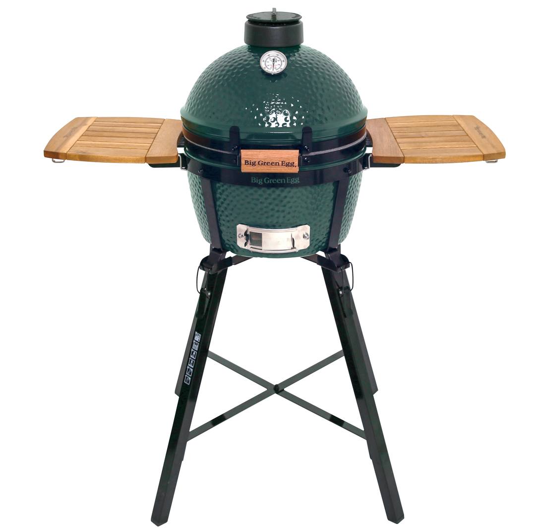 Big Green Egg MiniMax – met Portable Nest & zijplankjes - BBQ Experience Center - Afbeelding 2