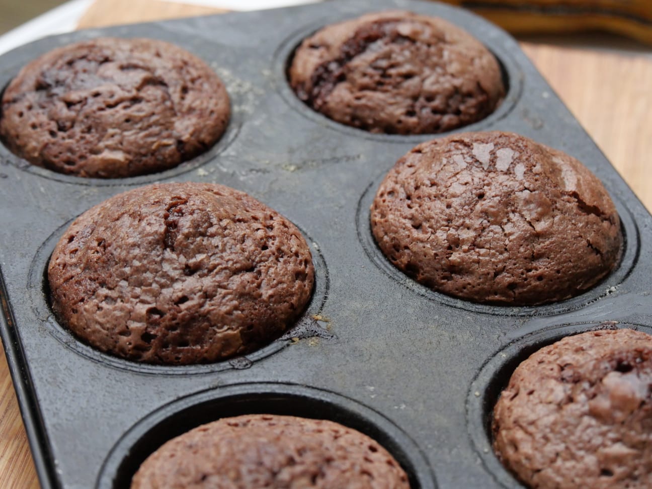 Chocolade BBQ muffin – Moelleux au chocolate