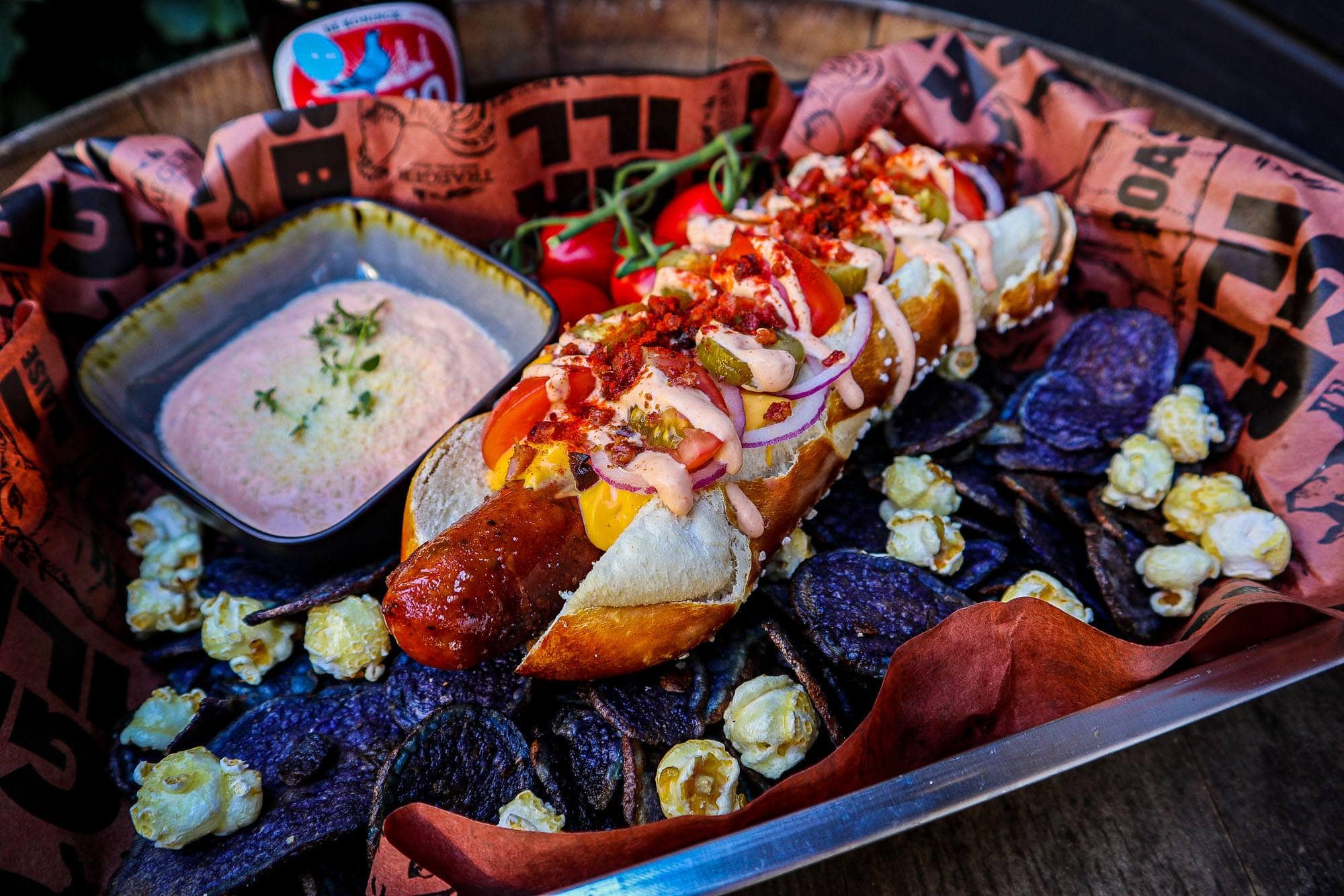 Spicy Cheese dog