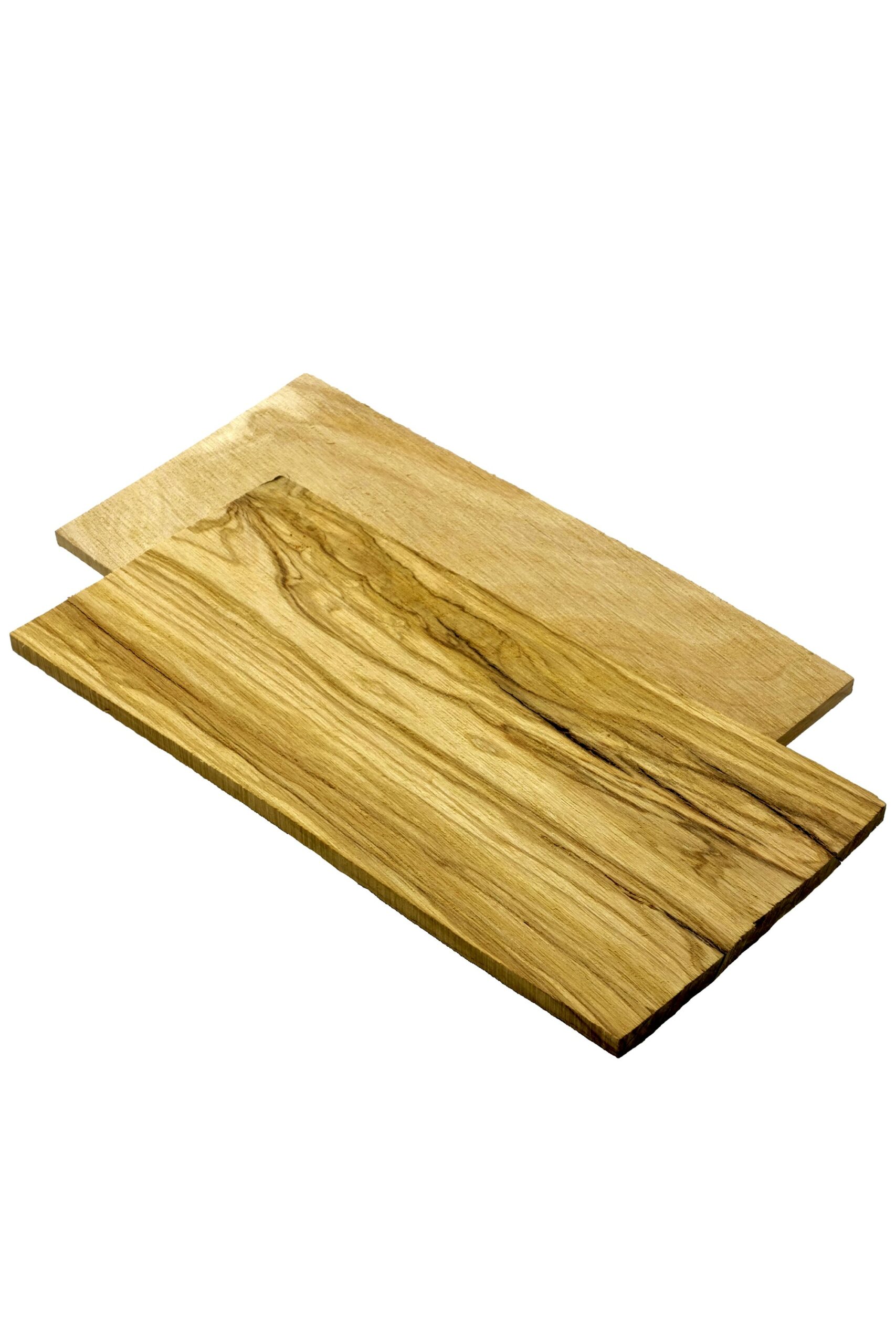 Rookplank olijf rechthoek 2 stuks Smokey Olive Wood - BBQ Experience Center - Afbeelding 2