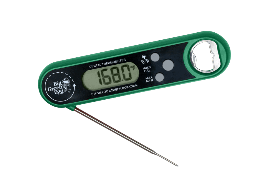 Instant Read thermometer met flesopener Big Green Egg - BBQ Experience Center - Afbeelding 2