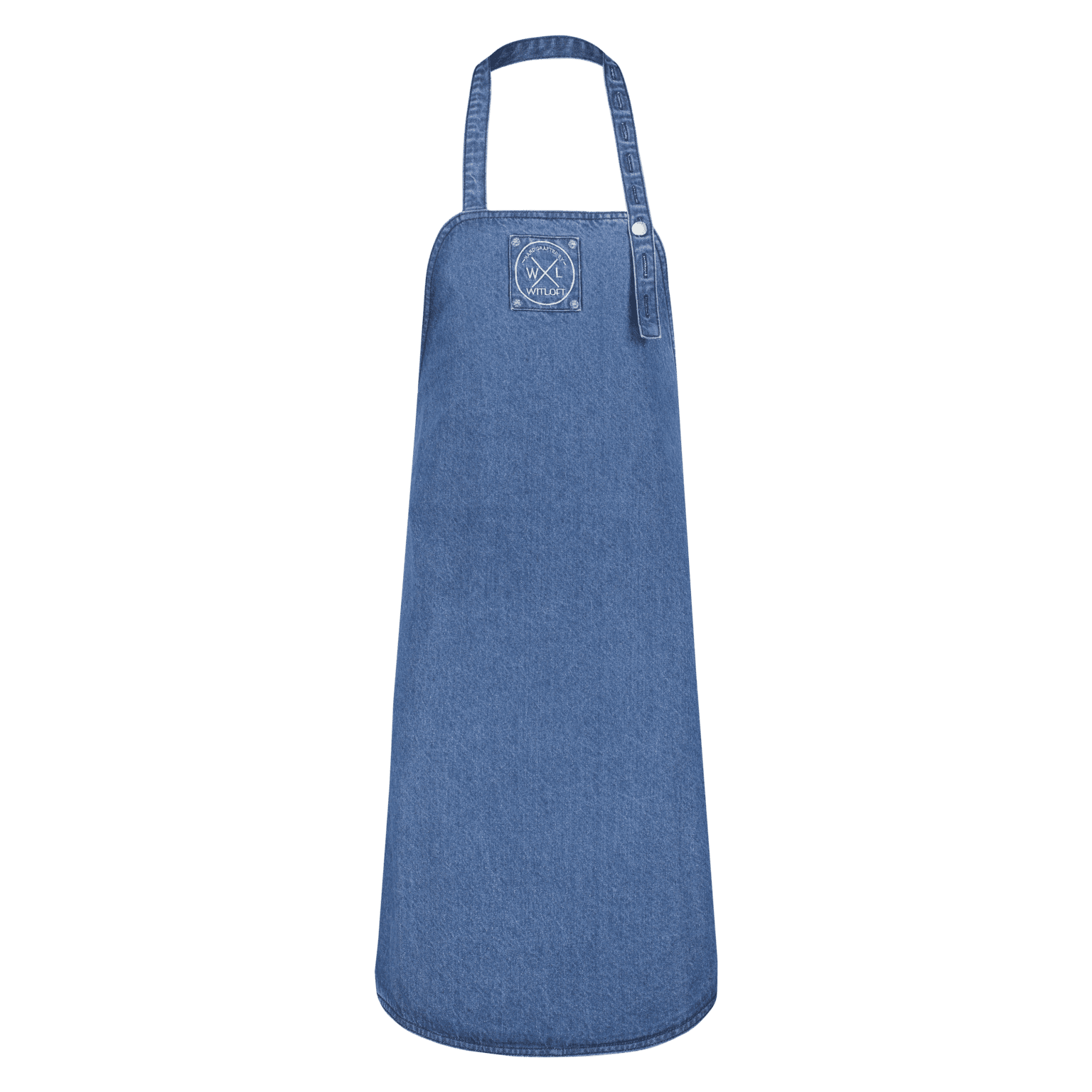 Witloft schort denim blauw