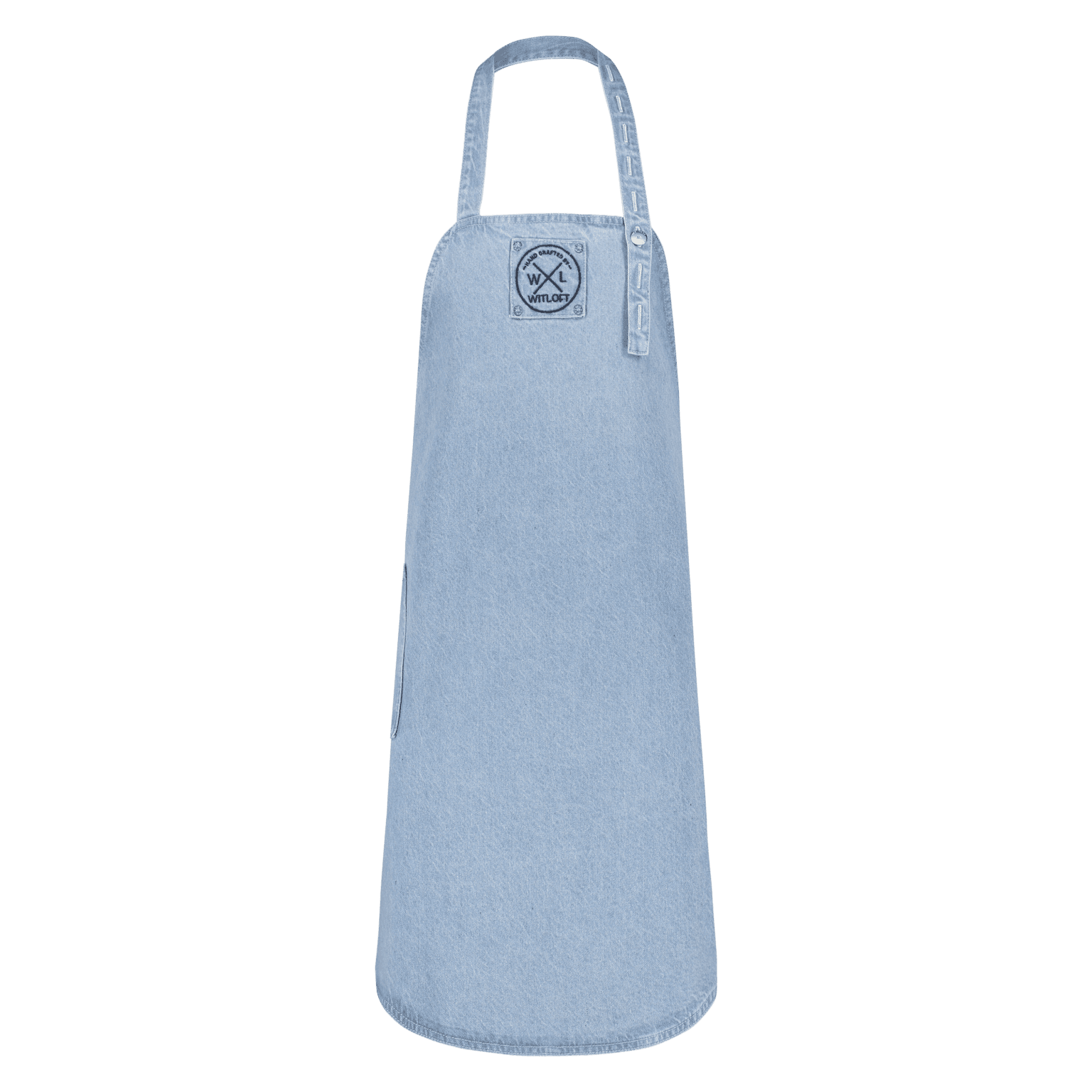Witloft schort denim lichtblauw