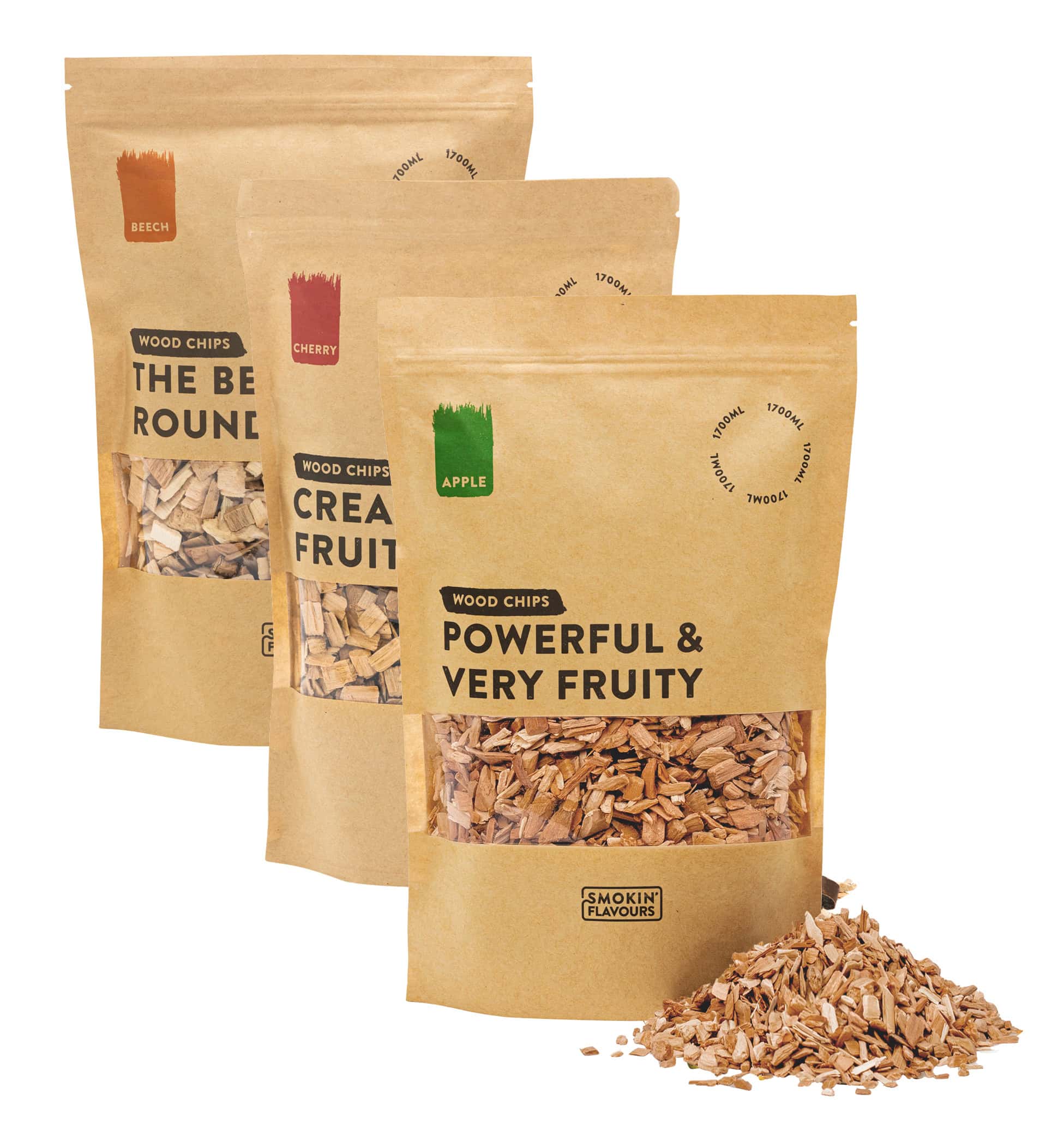 Smokin' Flavours rooksnippers multipack 3x: stel samen - BBQ Experience Center - Afbeelding 2