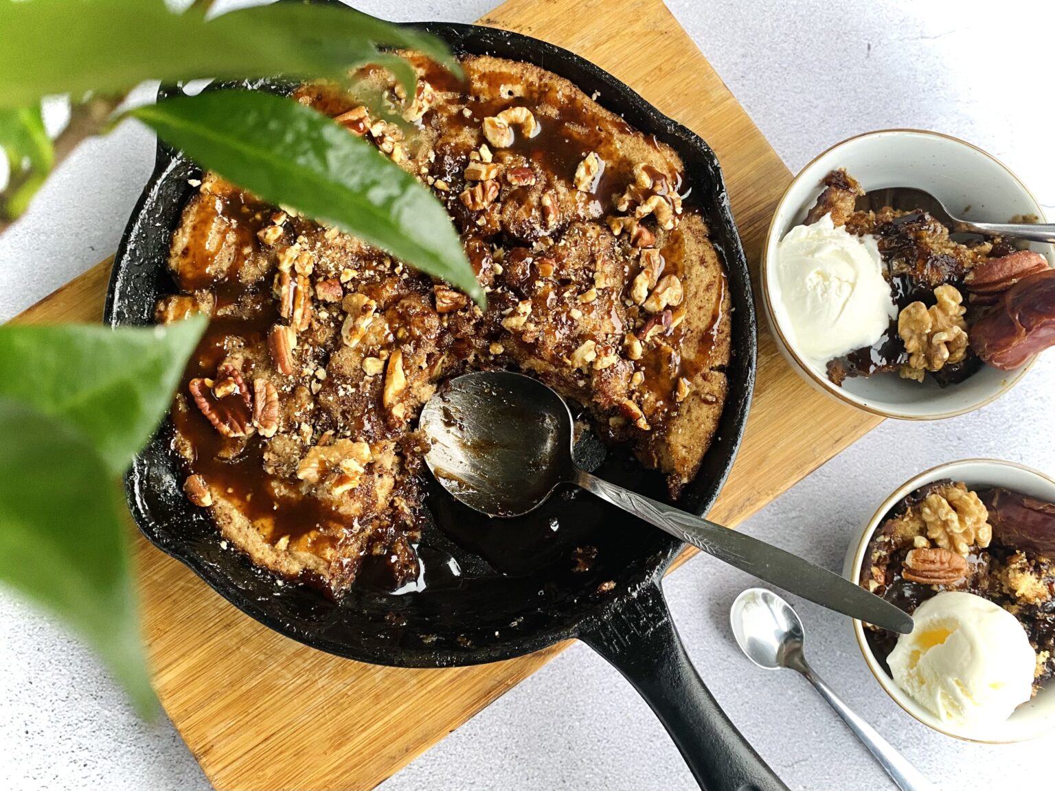 Dadel-noten pudding