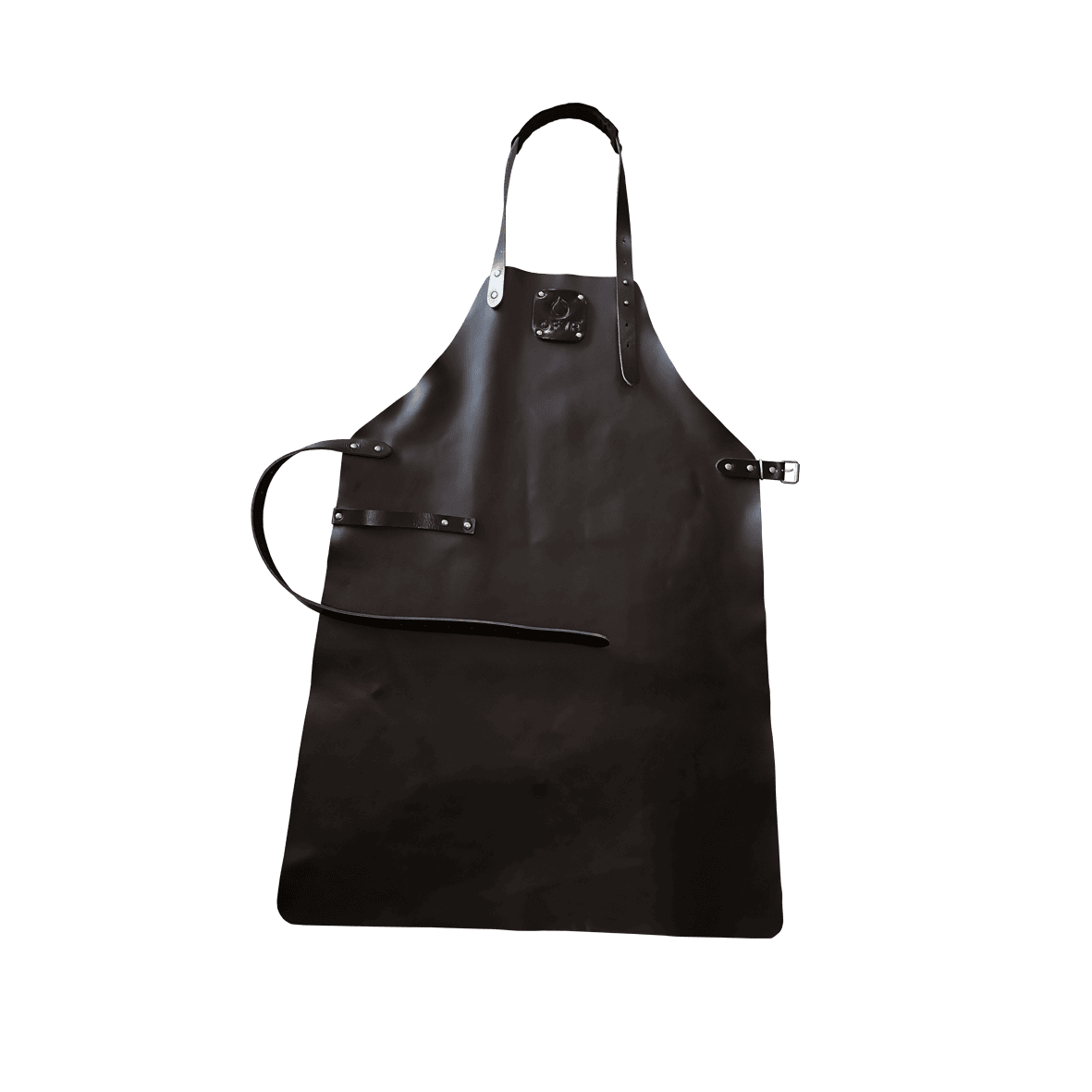 Leren schort zwart OFYR - BBQ Experience Center - Afbeelding 2