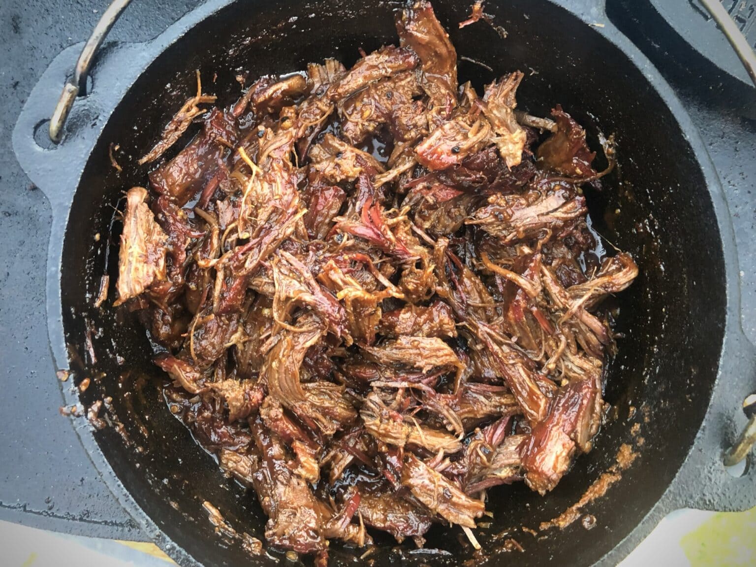 Pulled beef BBQ basisrecept
