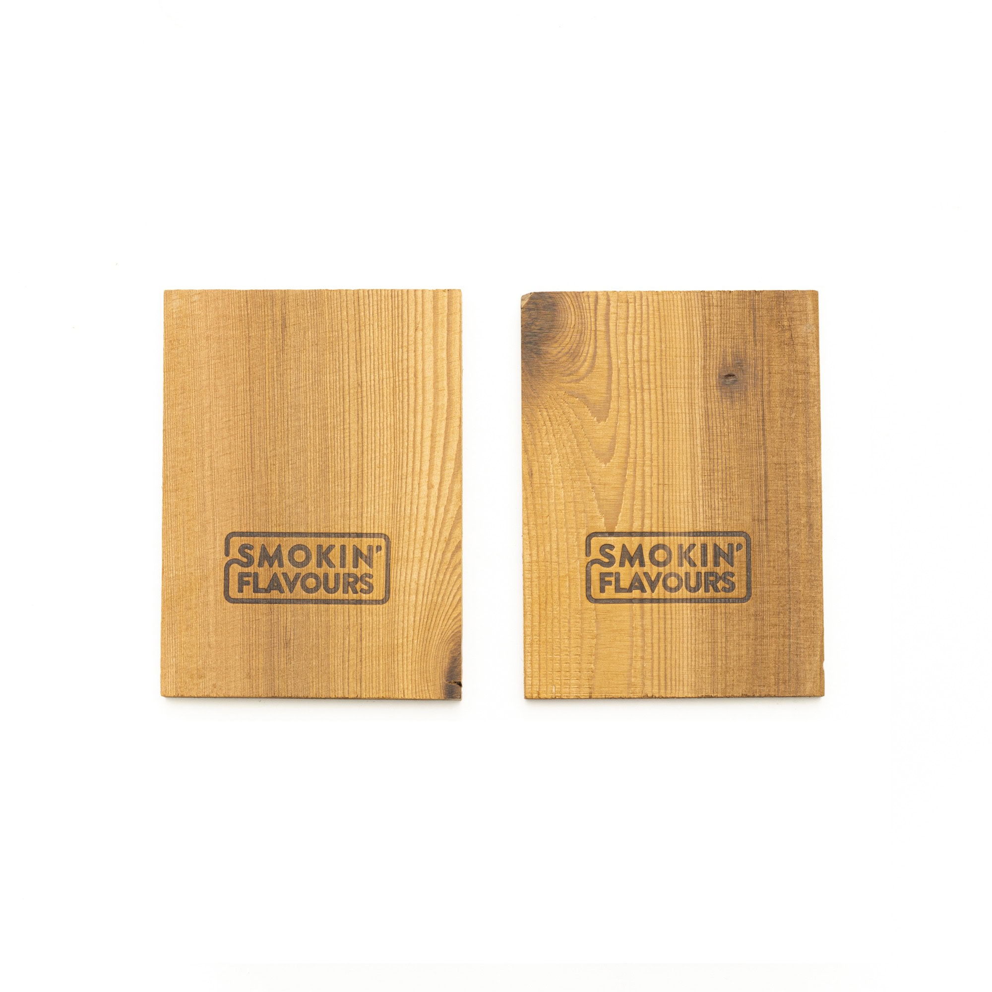 Cederhouten rookplanken 2 stuks 15x11cm Smokin' Flavours - BBQ Experience Center - Afbeelding 2