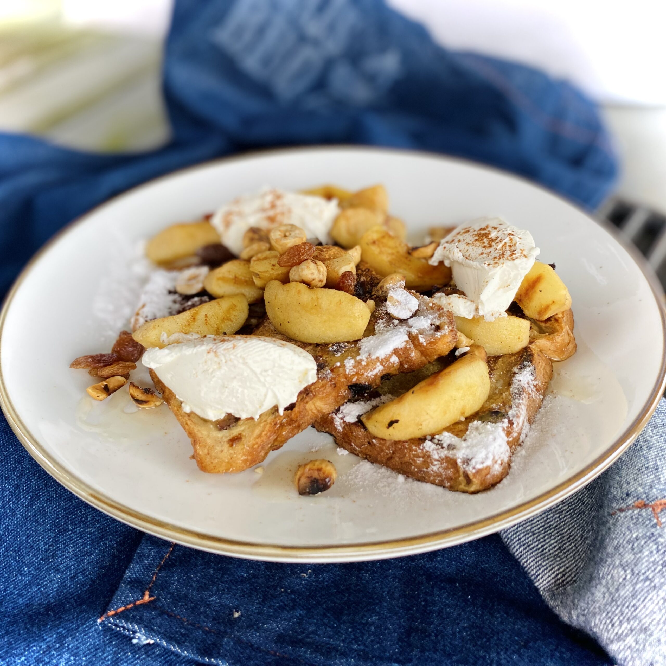 Krentenbrood wentelteefjes