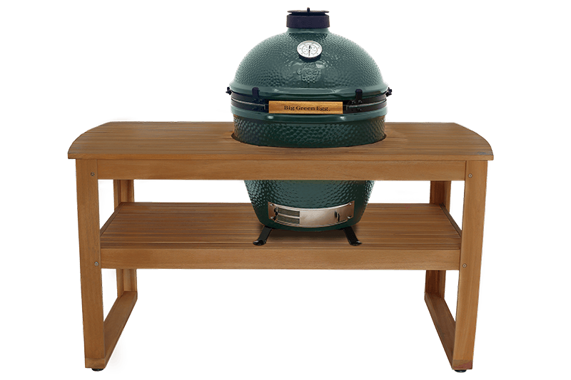 Eucalyptus tafel + Big Green Egg Large - BBQ Experience Center - Afbeelding 2