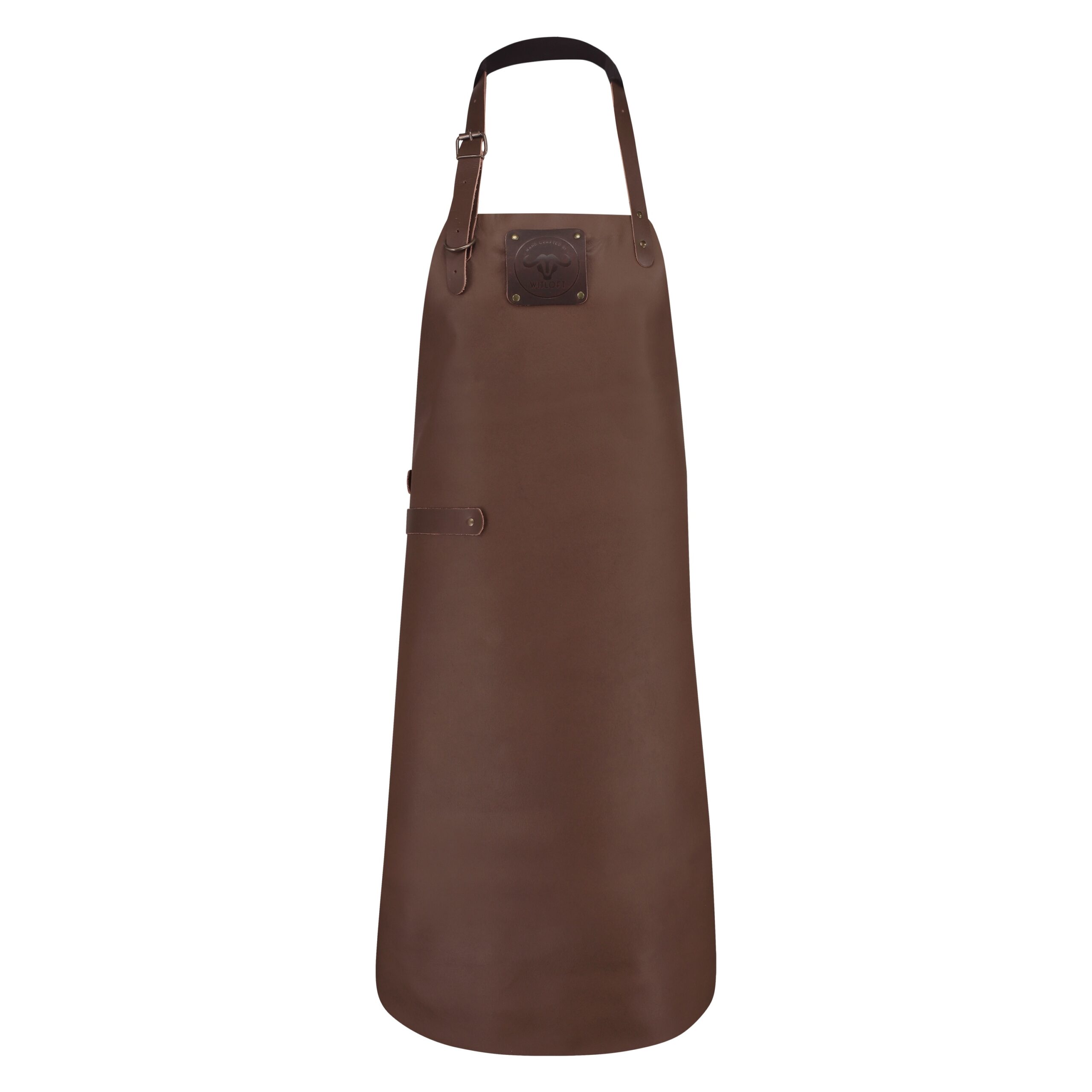 Leren buffalo schort bruin Witloft - BBQ Experience Center - Afbeelding 2