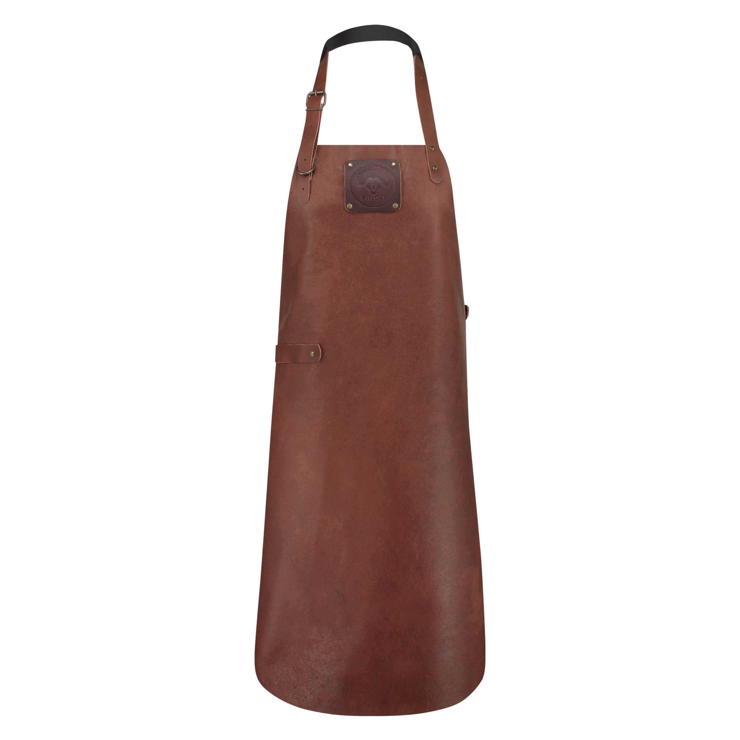Leren buffalo schort Cognac Witloft - BBQ Experience Center - Afbeelding 2