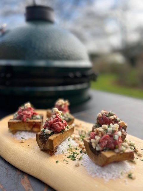 Umami mergpijpjes van de BBQ