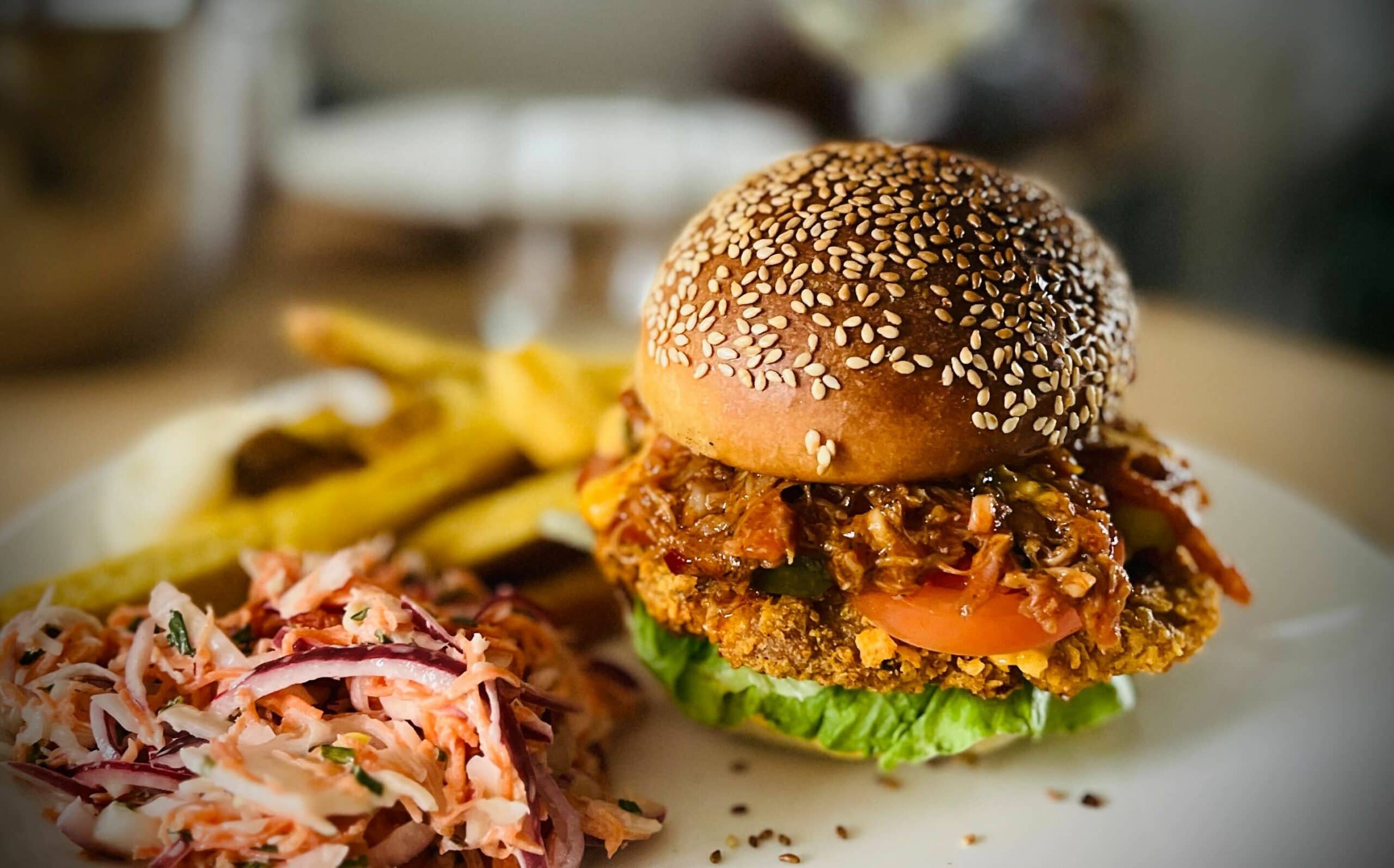Double Trouble Chicken Burger