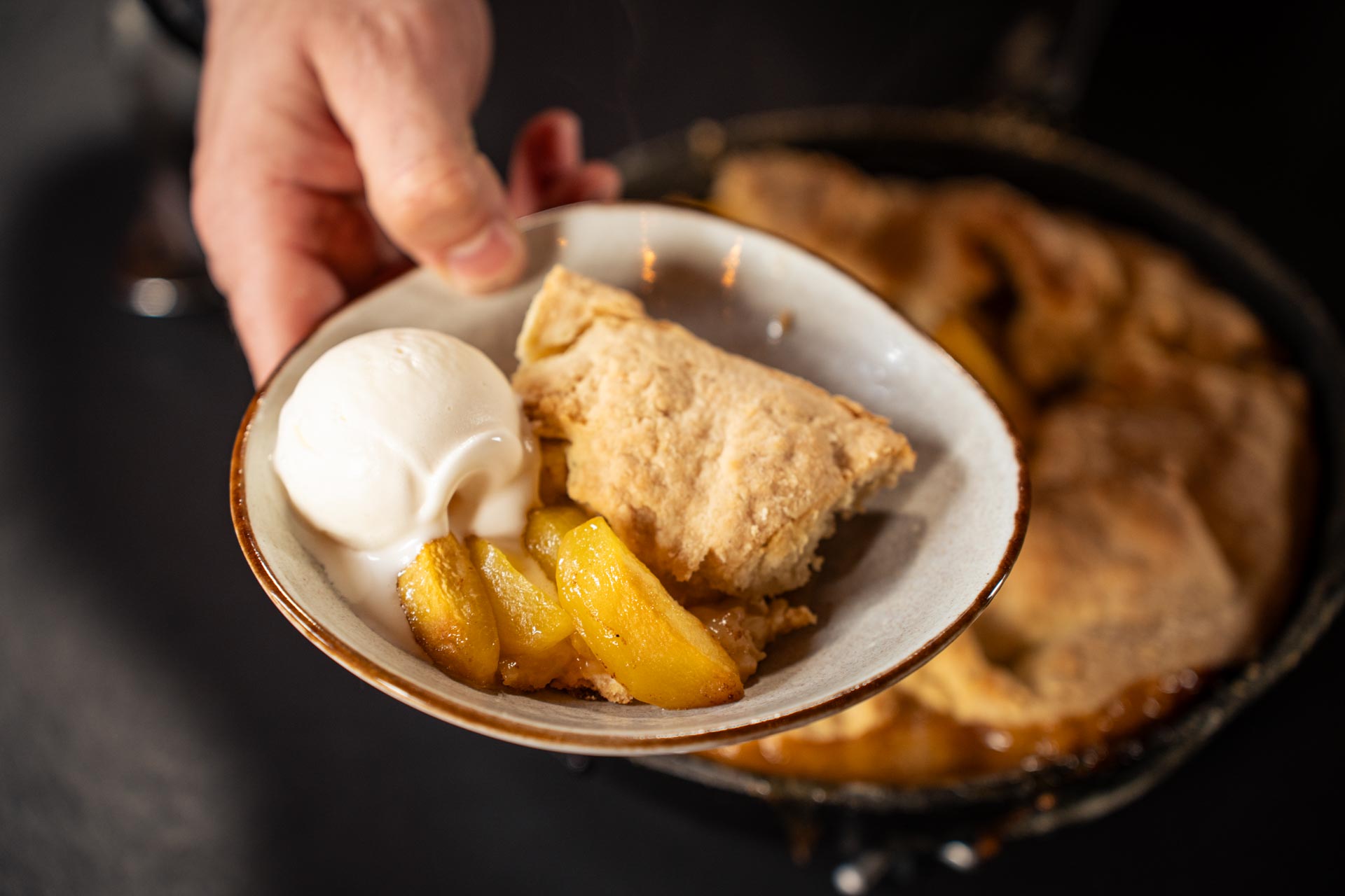 Perzikgalette