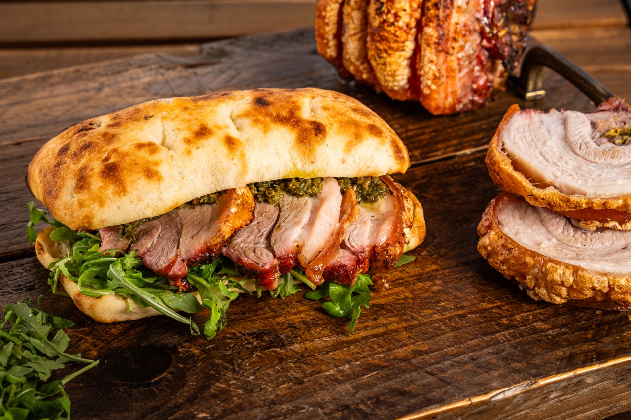 Porchetta Sandwich