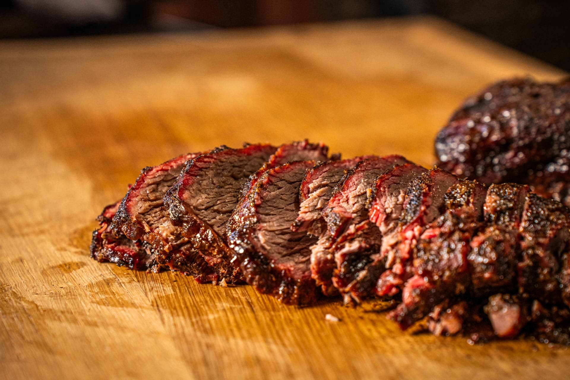 Tri-tip brisket style