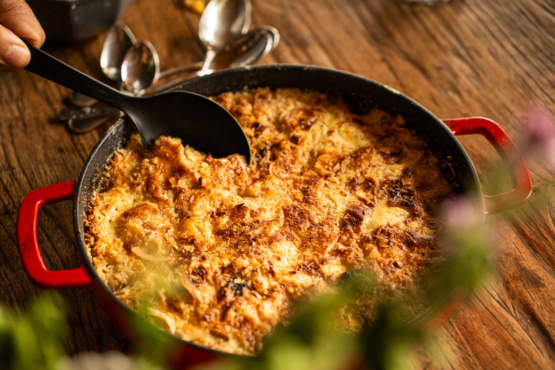 Pineapple crumble