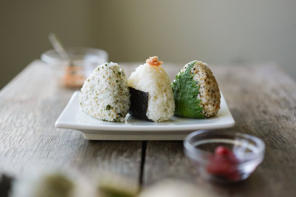 Korean Rice Balls Triangle