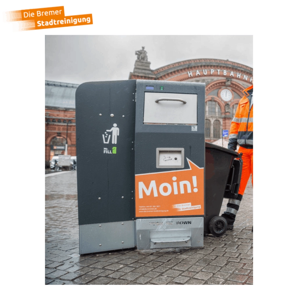 Foto mit Logo der Bremer Stadtreinigung
