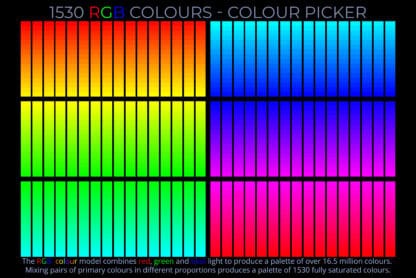 1530 RGB Colours - Colour picker