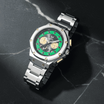 Silver & Green