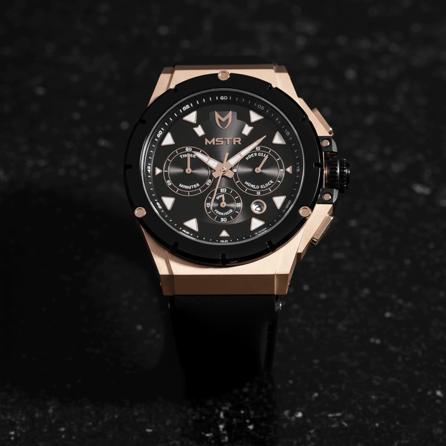 Rosé Goud & Zwart