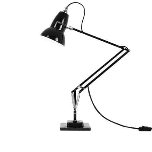 Anglepoise Original 1227 Desk Lamp in Black Gloss | UK Outlet at SEIKK