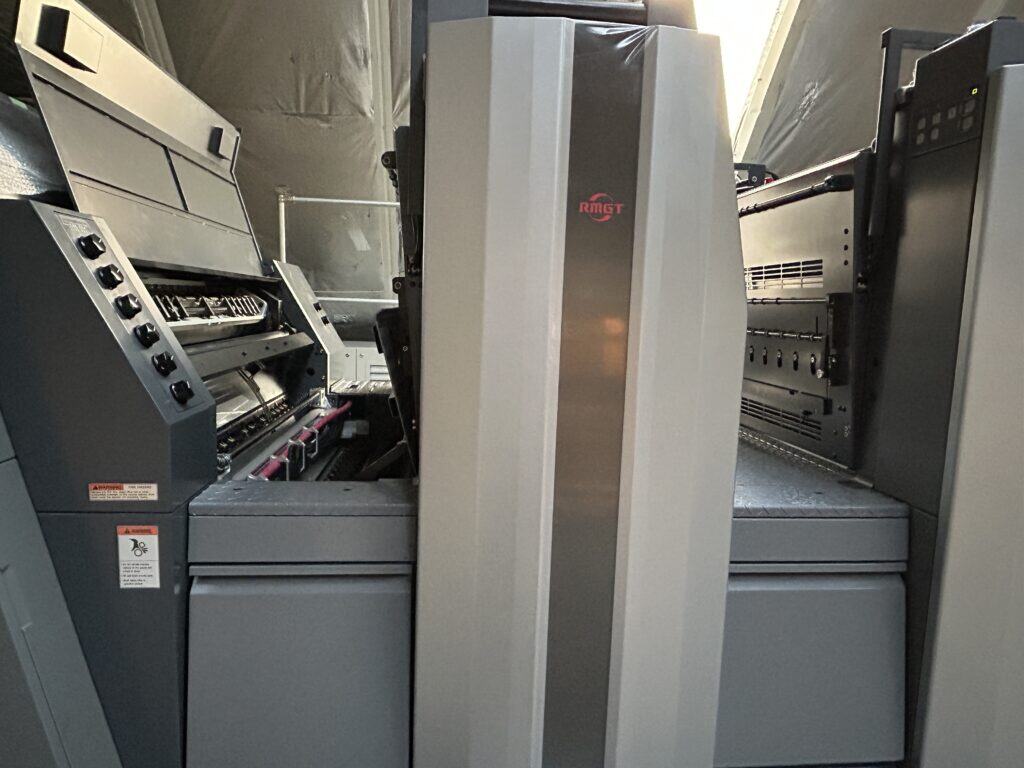 GEW's LeoLED on Triada's RMGT press.