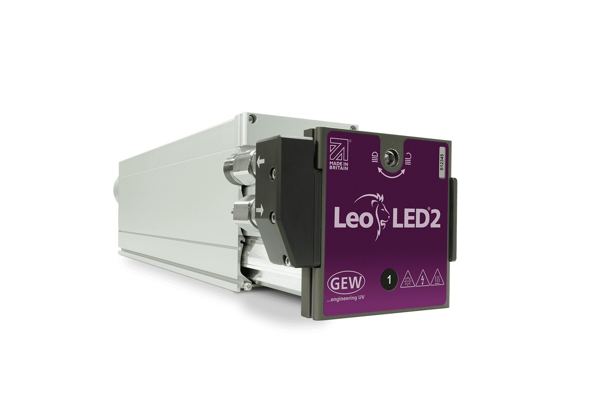 LeoLED2 is GEW's highest power, water-cooled UV LED curing system for the most demanding applications.