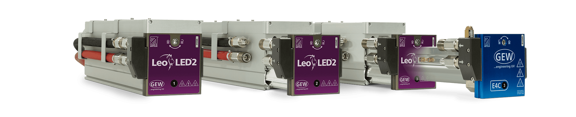 LeoLED2 and E4C are typically paired together for ArcLED necessary applications.