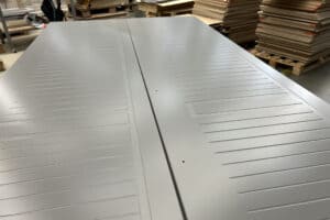 With the installation of the UV LED system, BJS has been able to introduce new product ranges with more complicated profiles.