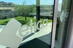 etic.a's head office and production facility are in Pomezia, on the outskirts of Rome