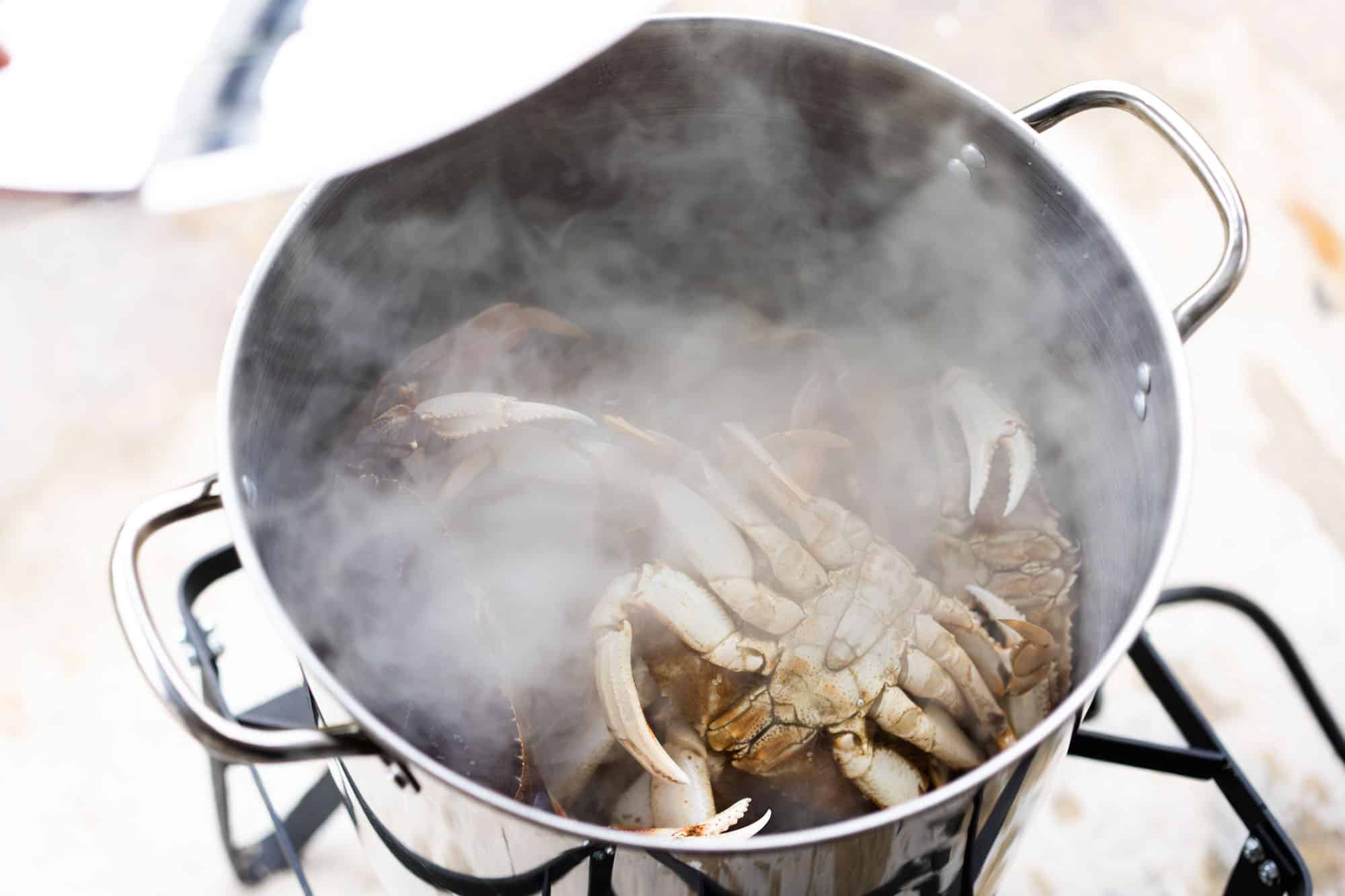 how long to cook a crab