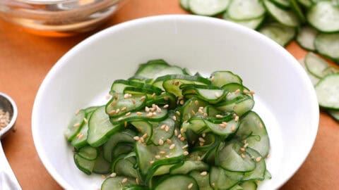 Sunomono Salad Recipe (Japanese Cucumber Salad)