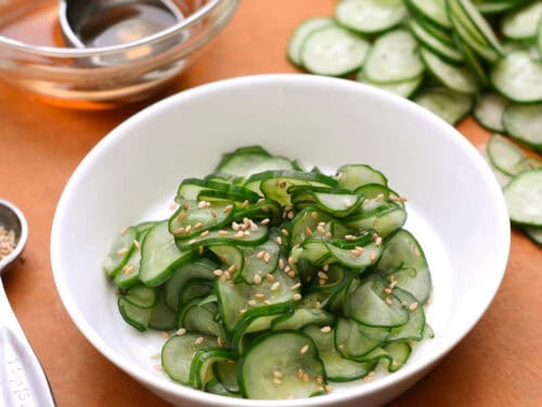 Sunomono Salad Recipe (Japanese Cucumber Salad)