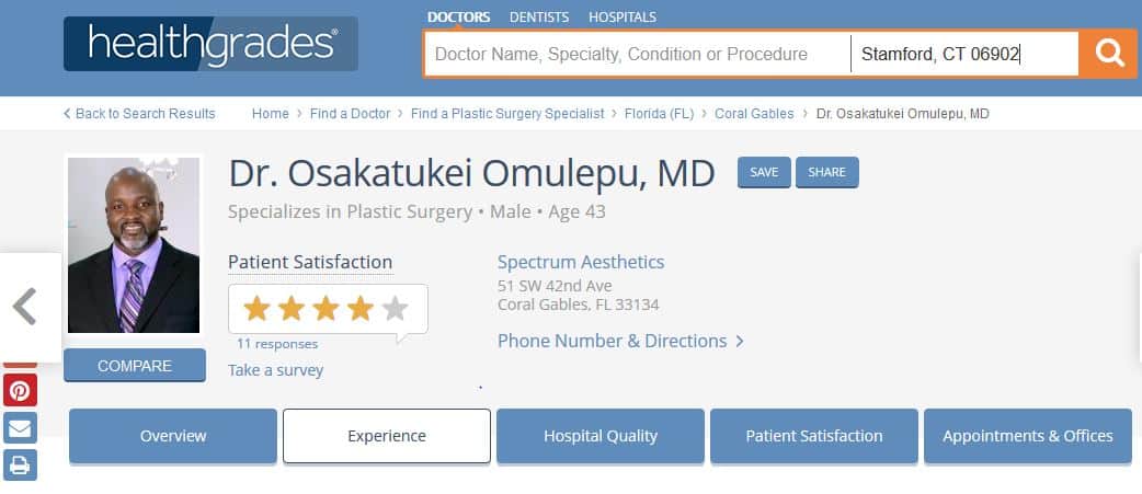 Osak Healthgrades