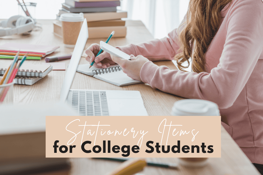 20 MustHave Stationery Items for College Students Just Taty Things