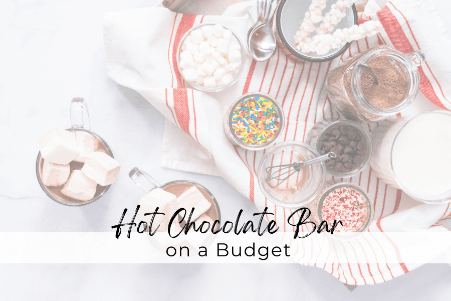 How to Make a Hot Chocolate Bar on a Budget Just Taty Things